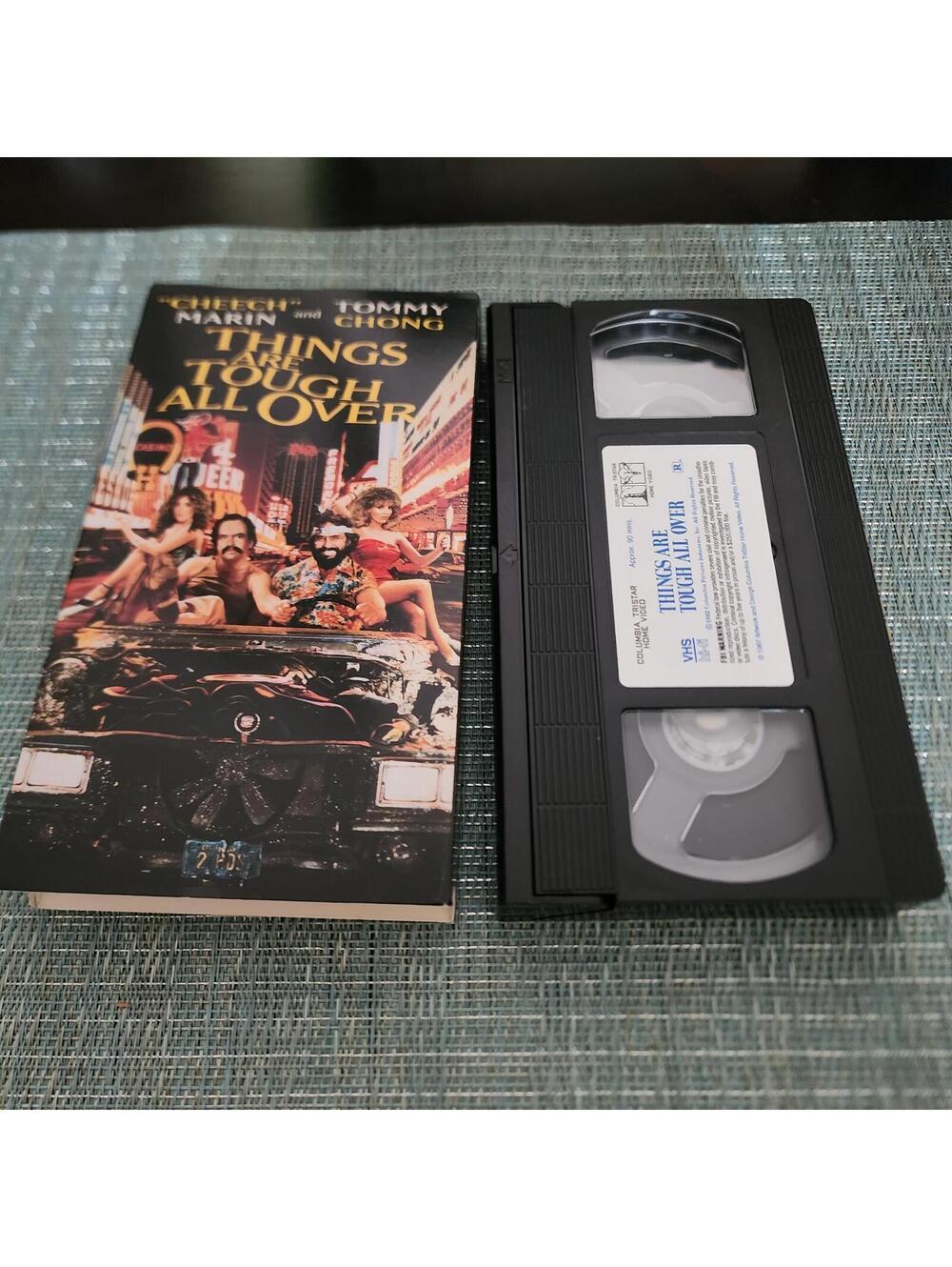 Things Are Tough All Over VHS 1982 Cheech & Chong CBS/Fox Video Tested Vintage